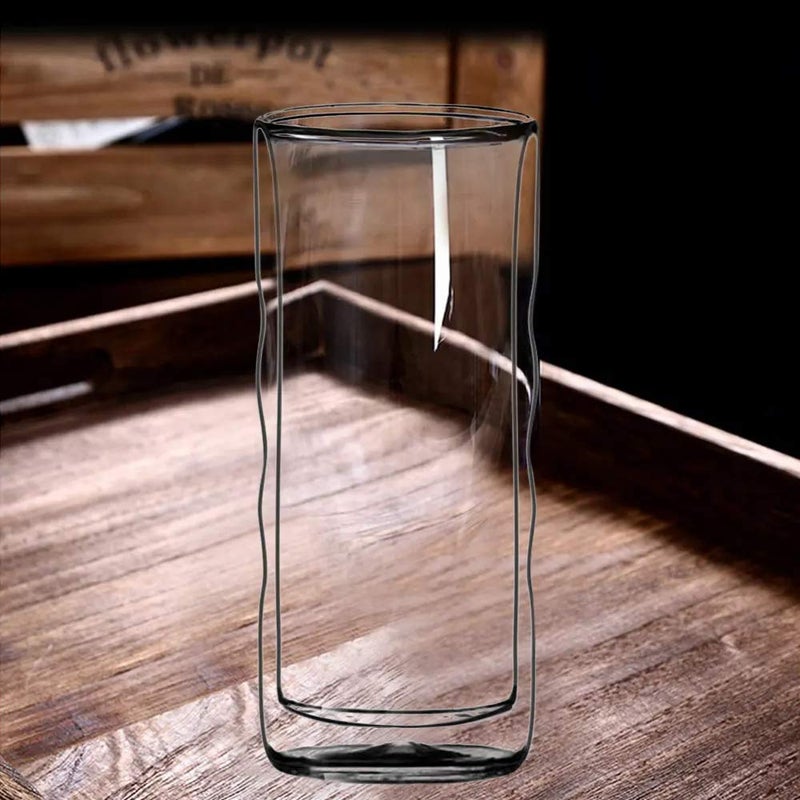 Sun's Tea(tm 20oz Wave Strong Double Wall Thermo Glasses for Beer/Tea/Coffee, Set of 2 - Image 3